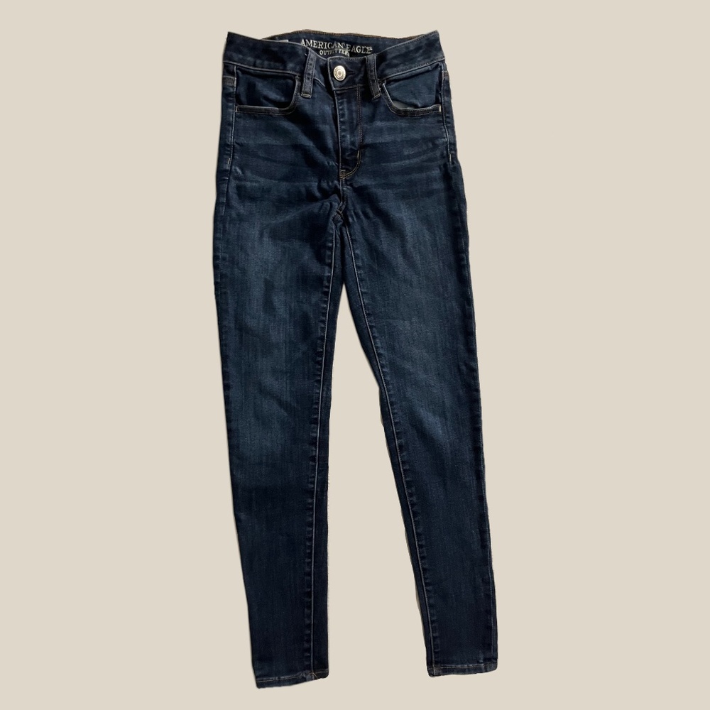High-Waisted Skinny Jeans